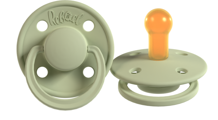 Rebael Mono Collection | Laurel &amp; Almond Pacifier Set