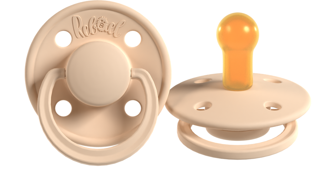 Rebael Mono Collection | Laurel &amp; Almond Pacifier Set