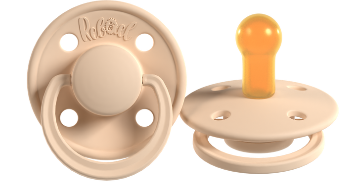 Rebael Mono Collection | Laurel &amp; Almond Pacifier Set