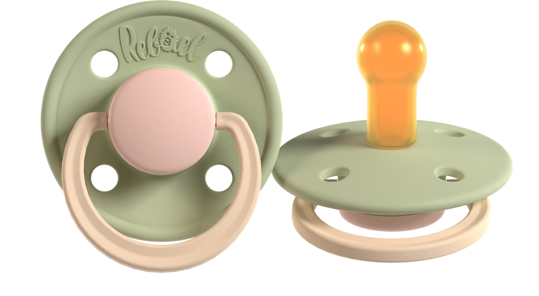 Rebael Fashion Collection | Rainy Pearly Lion &amp; Cloudy Pearly Lion Pacifier Set