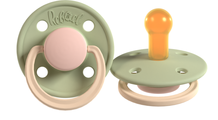 Rebael Fashion Collection | Rainy Pearly Lion &amp; Cloudy Pearly Lion Pacifier Set