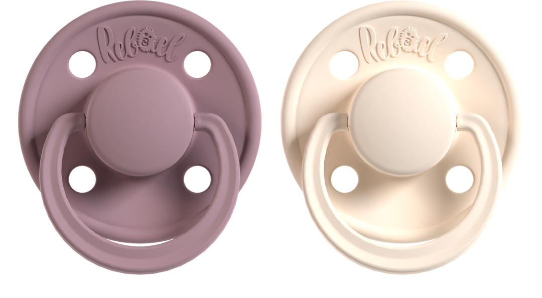Rebael Mono Plum / Champagne premium minimal pacifier South Africa