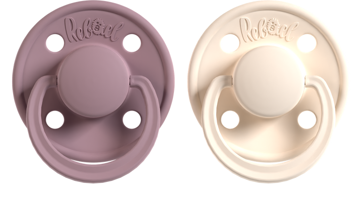 Rebael Mono Plum / Champagne premium minimal pacifier South Africa