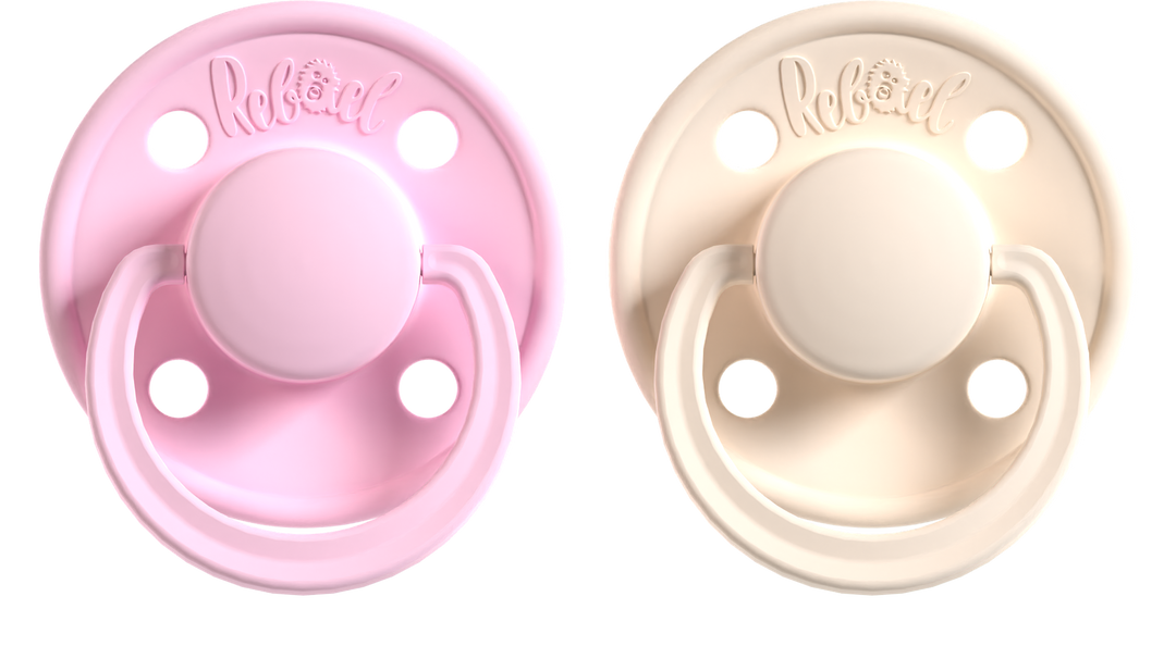 Rebael Mono Pewter / Tiny Sky premium minimal pacifier South Africa