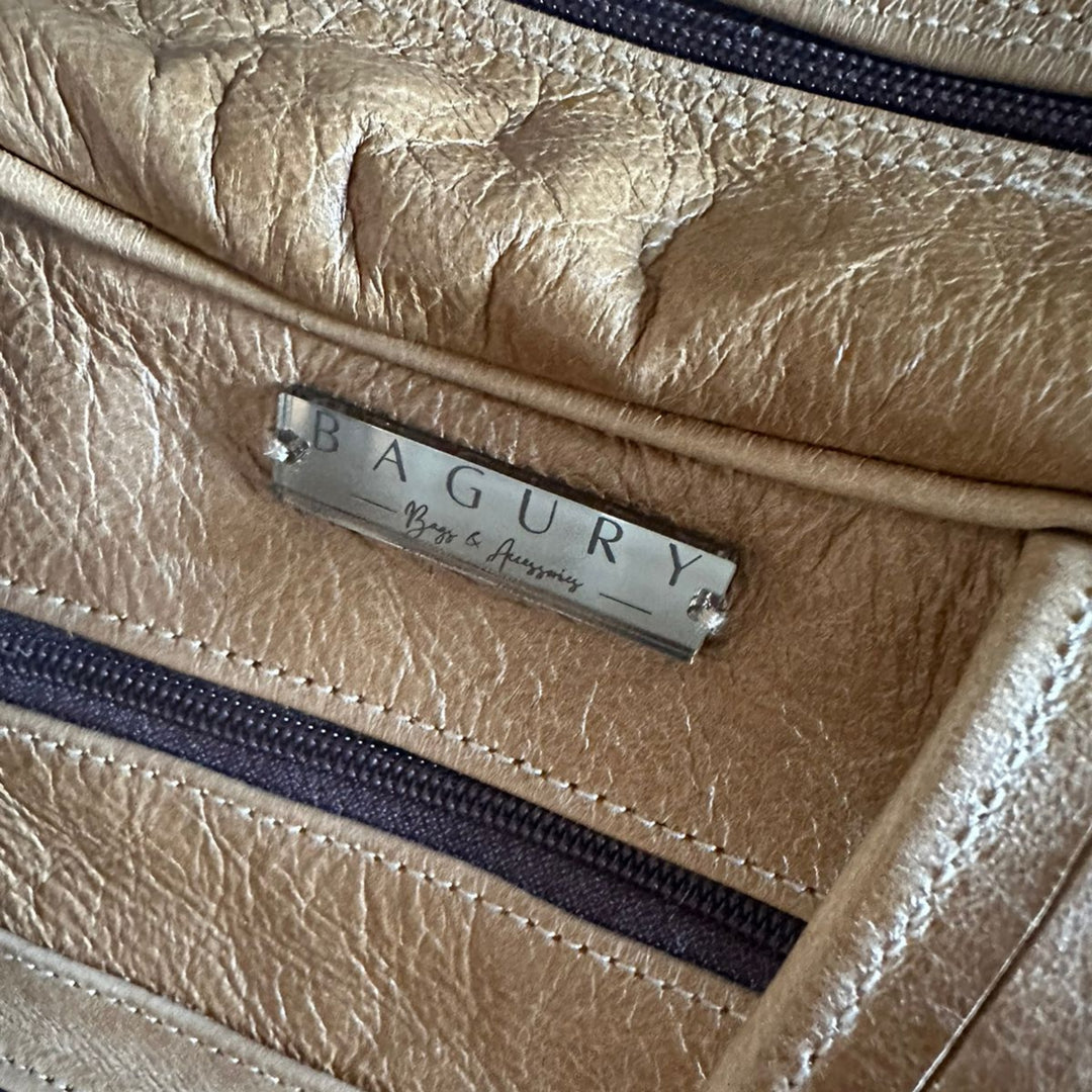 Bagury & Co. Genuine Leather Nappy Bag