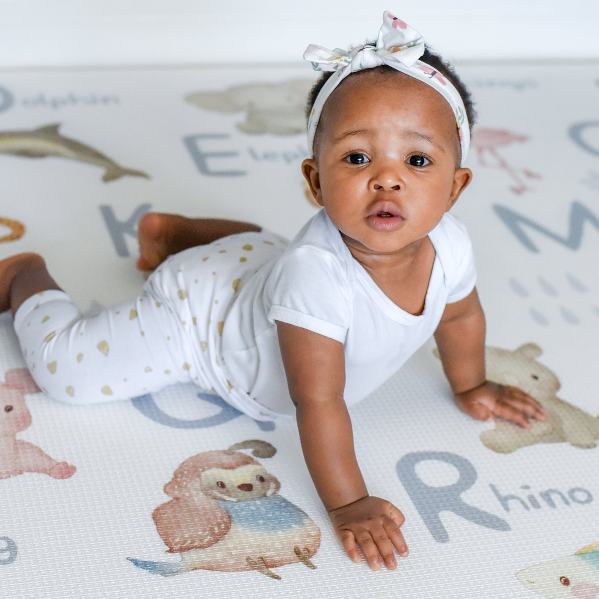 Animal Alphabet Boho Play Mat Bumboo Kids