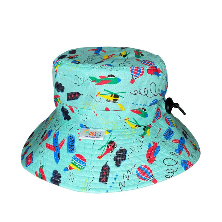Moosel Bucket Hat Minty Planes