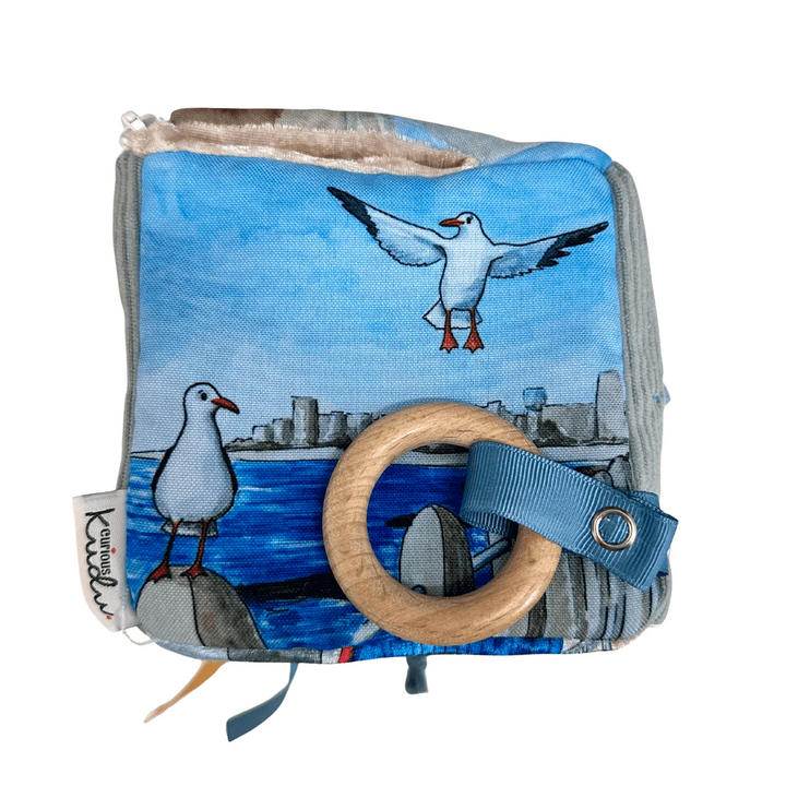 Curious Kudu Sensory Cube | Ocean