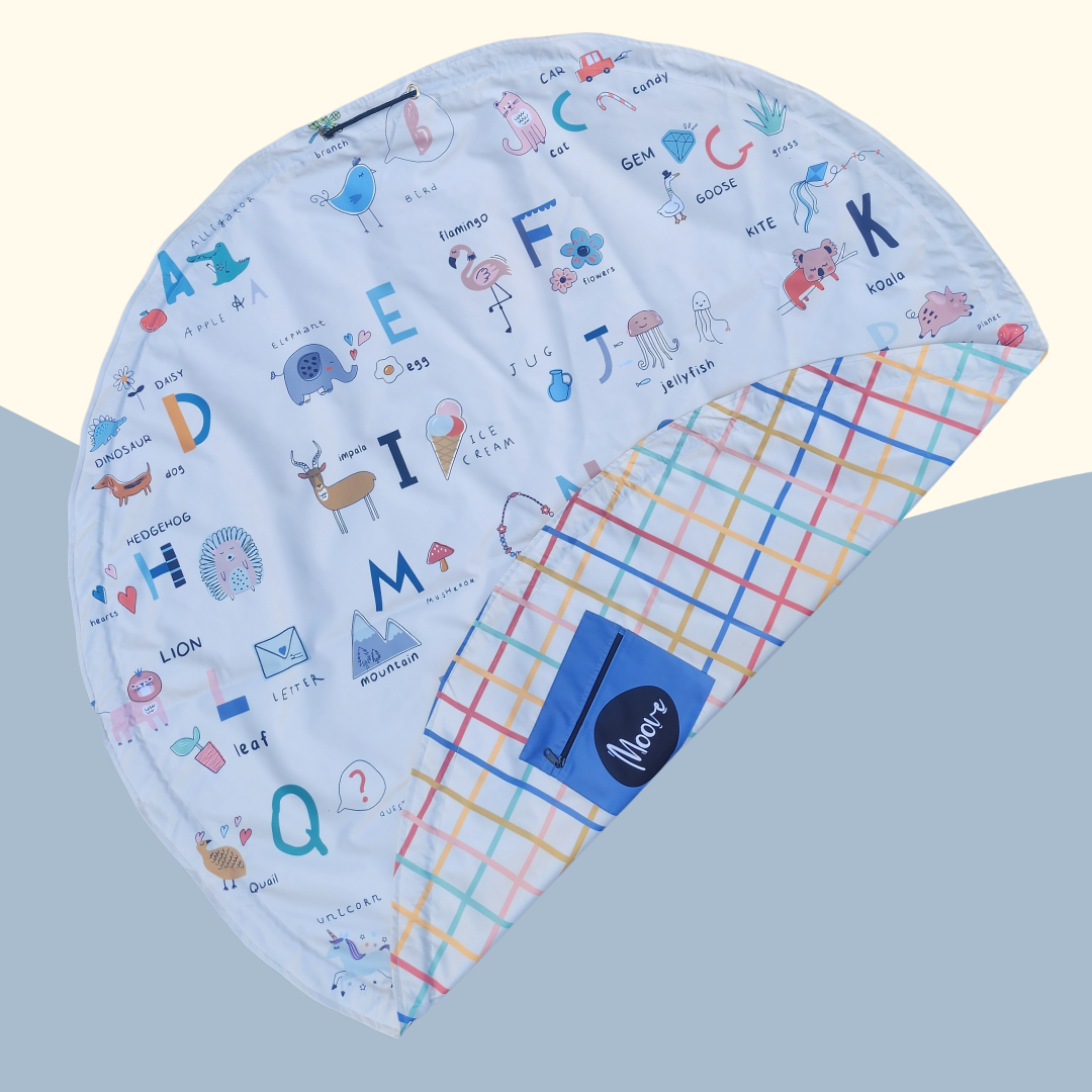 Alphabet & Stripes | Moove Bag